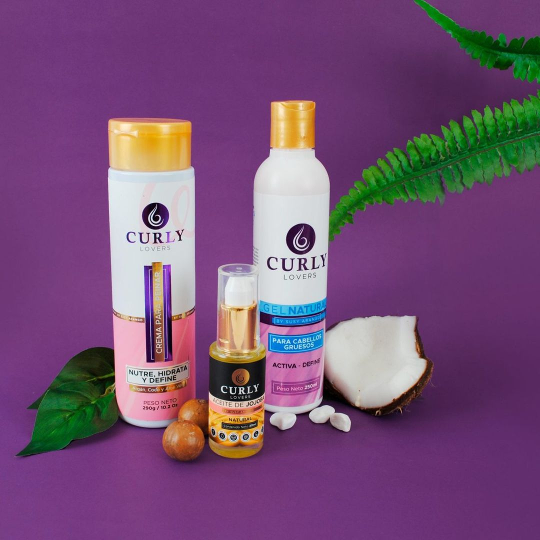 Kit melena definida cabello grueso