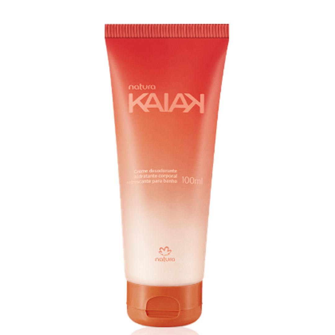 CREMA HIDRATANTE CORPORAL KAIAK FEMENINO REFRESCANTE PARA EL BAÑO PUEDE USARSE CON O SIN ENGUAJE 100 ML