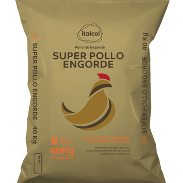 ITALCOL SUPER POLLO ENGORDE DORADO X 40 Kilos - imagen 1