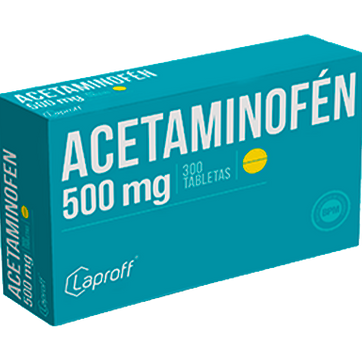 Imagen del producto ACETAMINOFEN 500MG LAPROFF DIS X 300 TAB