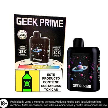 Imagen del producto Geek Bar Skittle Ice 50.000 Puffs Prime