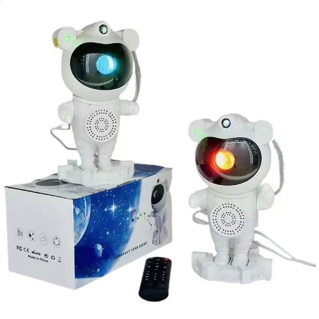 Parlante Proyector Astronauta Bluetooth