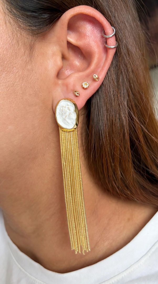 Aretes Ivory
