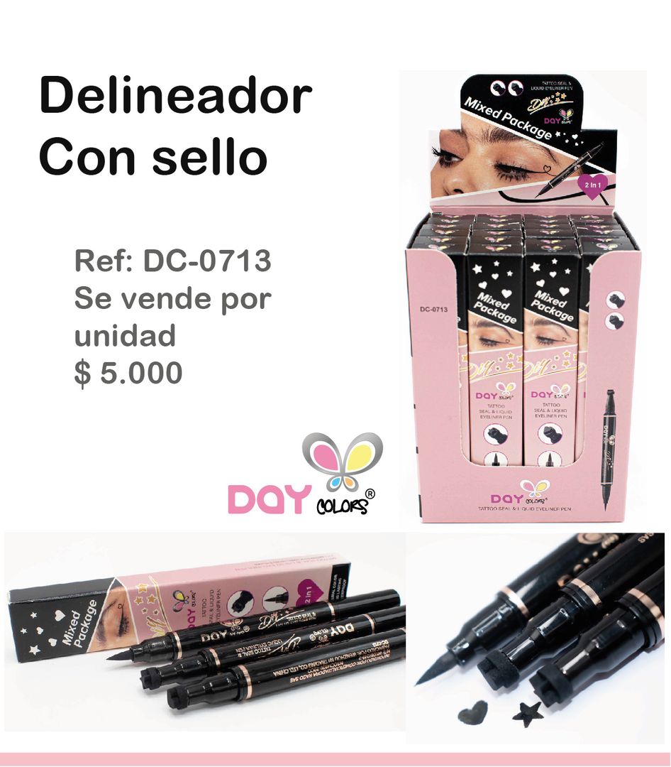 DC-0713 UND Delineador con sello