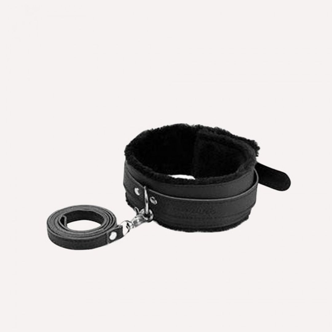 COLLAR CUERINA + FELPA