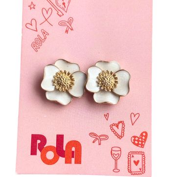 Aretes Flor Grande  - imagen 1