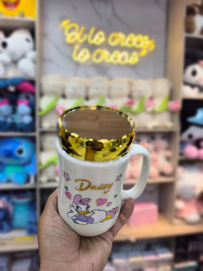 MUG TAPA ESPEJO DONALD & DEISY V2