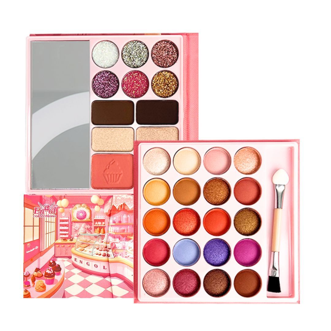 PALETA DE SOMBRA SATINADAS 