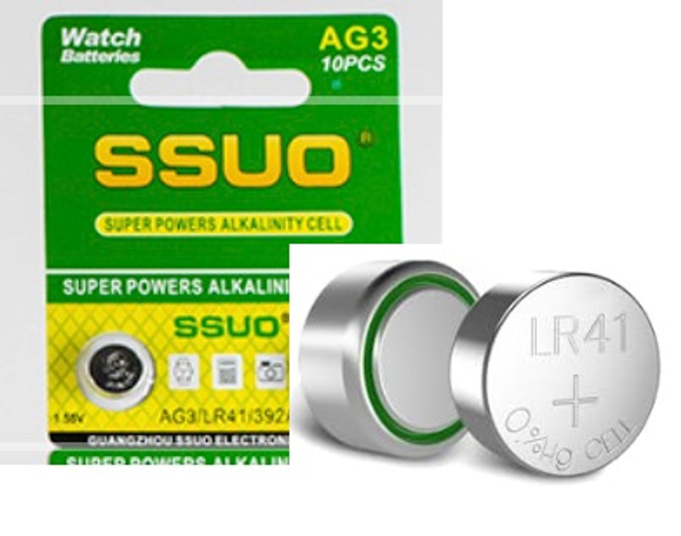 Pila LR41 AG3 SSUO