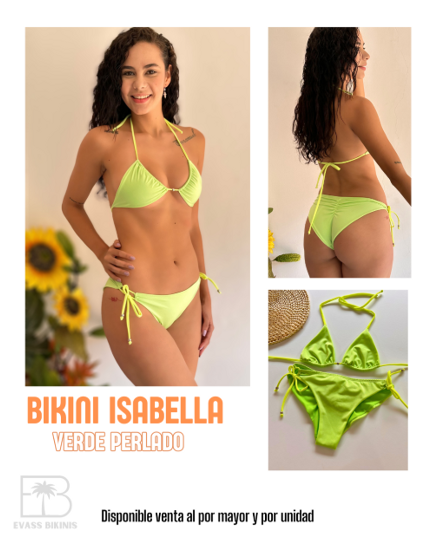 Isabella verde perlado 