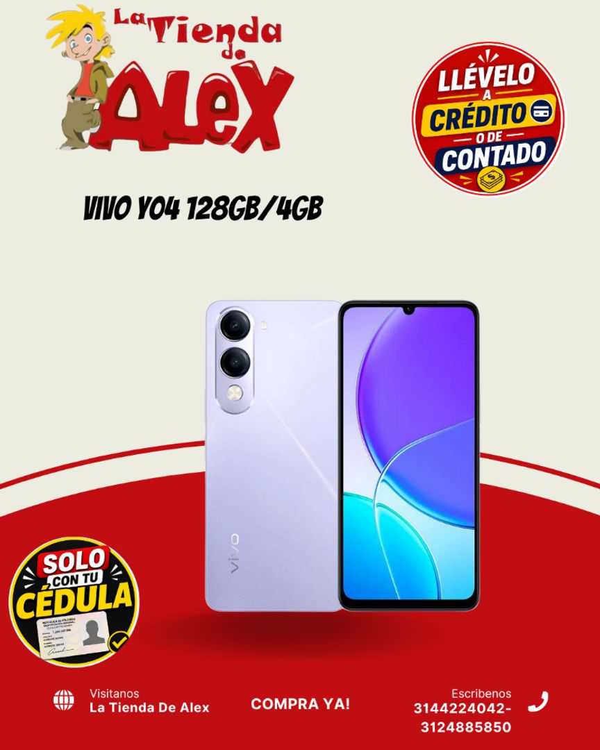 Vivo Y04 128GB/4GB