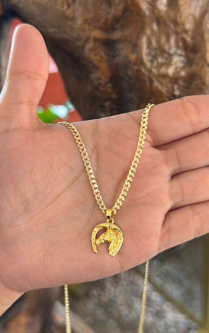 CADENA CABALLISTA TEJIDO PLANA