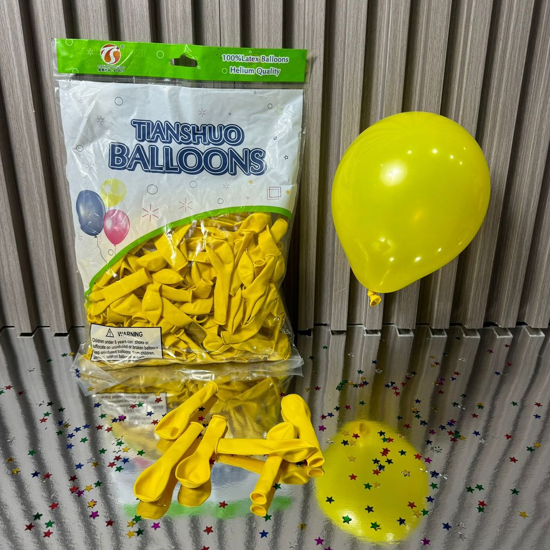 GLOBO x100 R6 LATEX FASHION AMARILLO