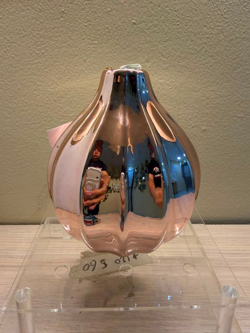 MINI BASE CROMADA ORO ROSA