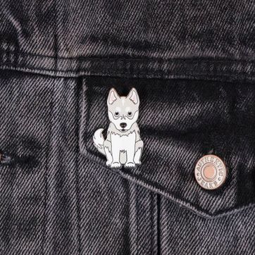 PIN HUSKY BLANCO  - imagen 3