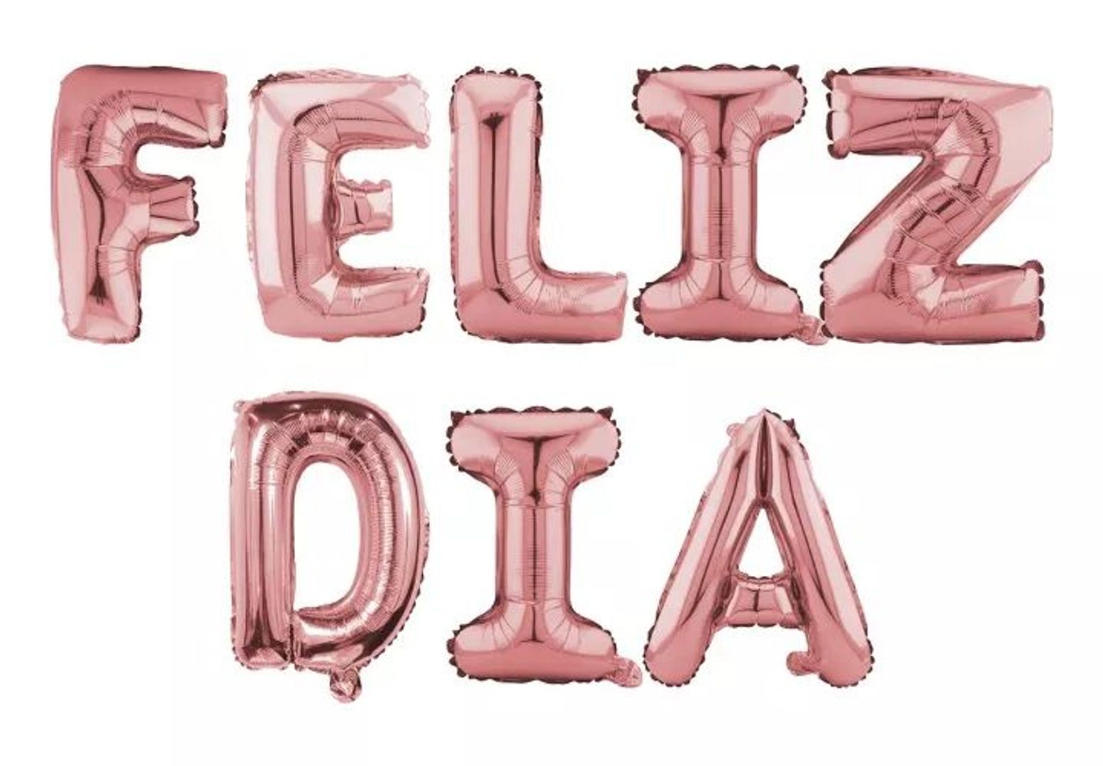 GLOBO FOIL 16' LETRA A LETRA FELIZ DIA SURTIDO