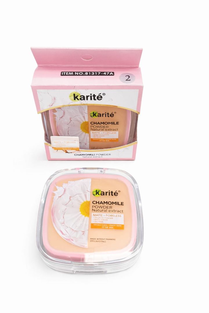 POLVO COMPACTO KARITE CHAMOMILE 