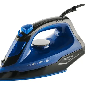 PLANCHA A VAPOR UNIVERSAL COLOR AZUL - imagen 1