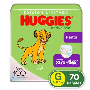 Imagen del producto PAÑAL HUGGIES PANTS ETAPA 3*70