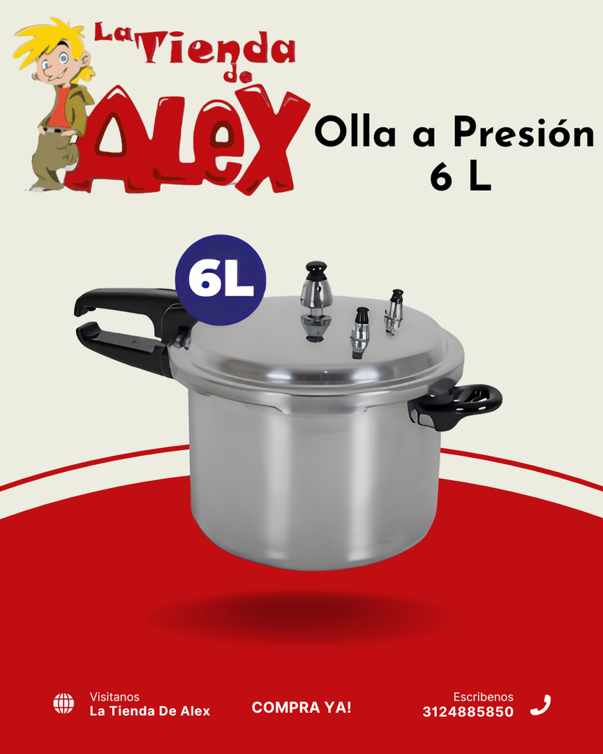 Olla Presión de 6 L
