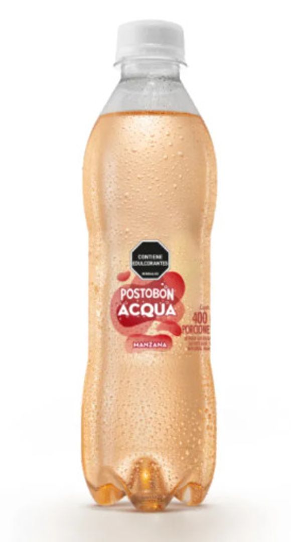 ACQUA POSTOBON MANZANA*400ML