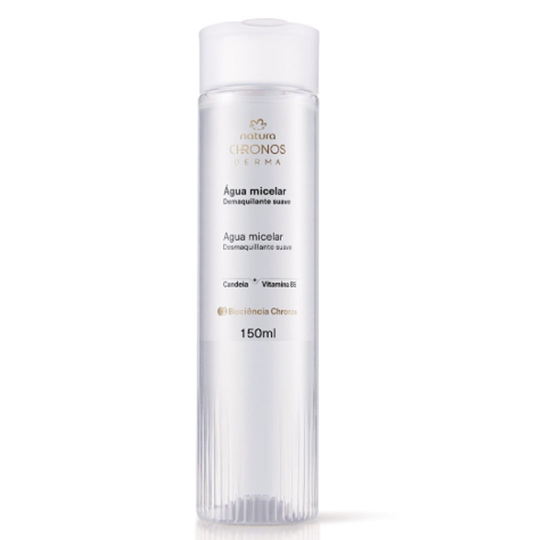 AGUA MICELAR DESMAQUILLANTE SUAVE CHRONOS DERMA