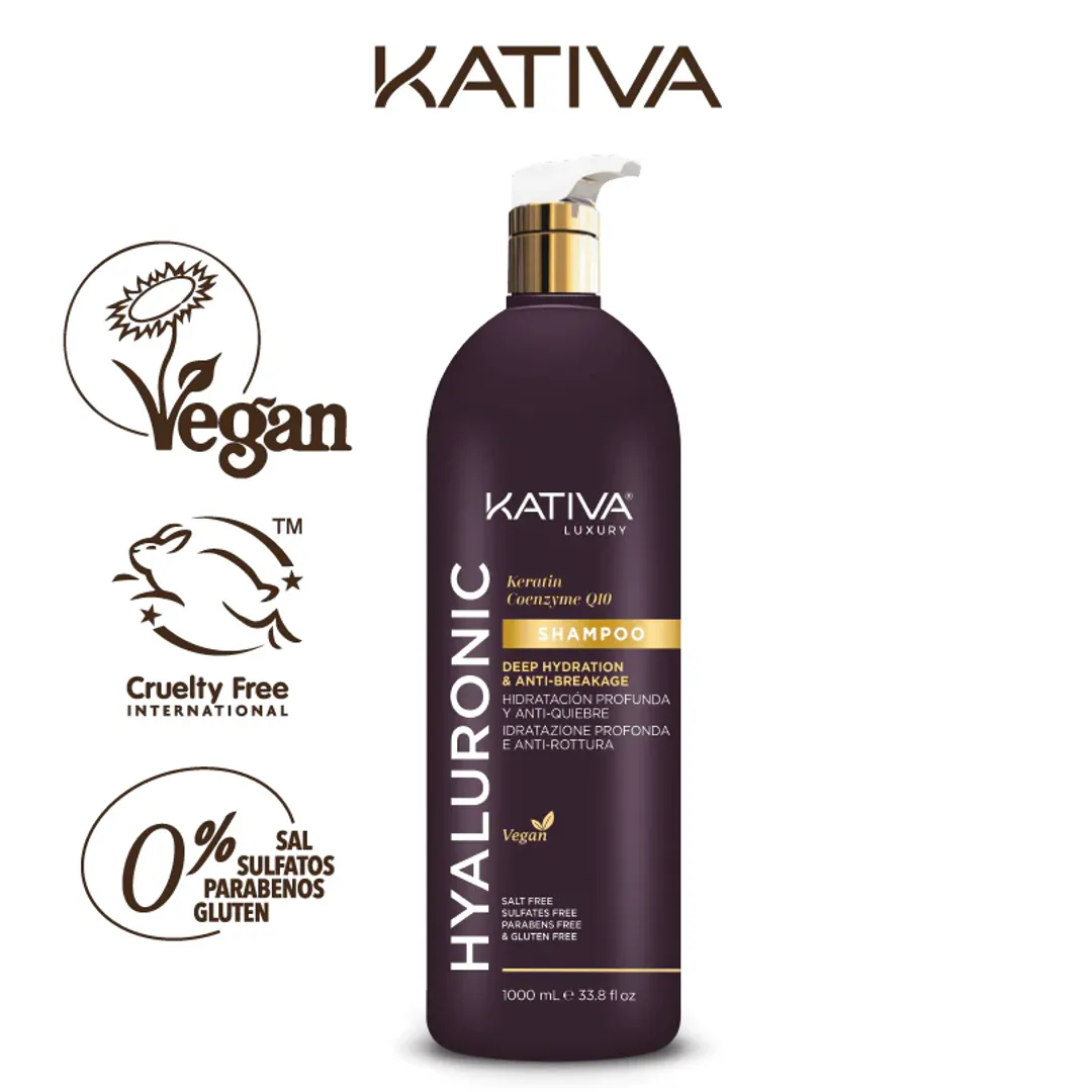 SHAMPOO HILURONICO Q10 1000ML KATIVA