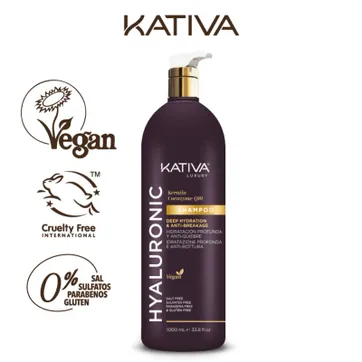 Imagen del producto SHAMPOO HILURONICO Q10 1000ML KATIVA