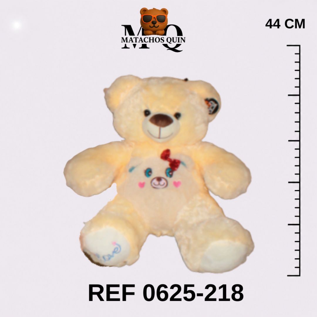 OSO SURTIDO CON DISEÑO DE CARITA DE OSITO 