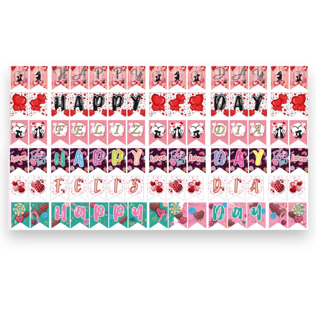 GUIRNALDA AMOR Y AMISTAD