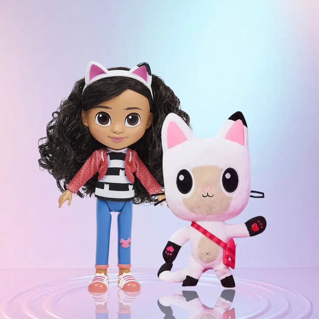 Gabby Muñeca y peluche 