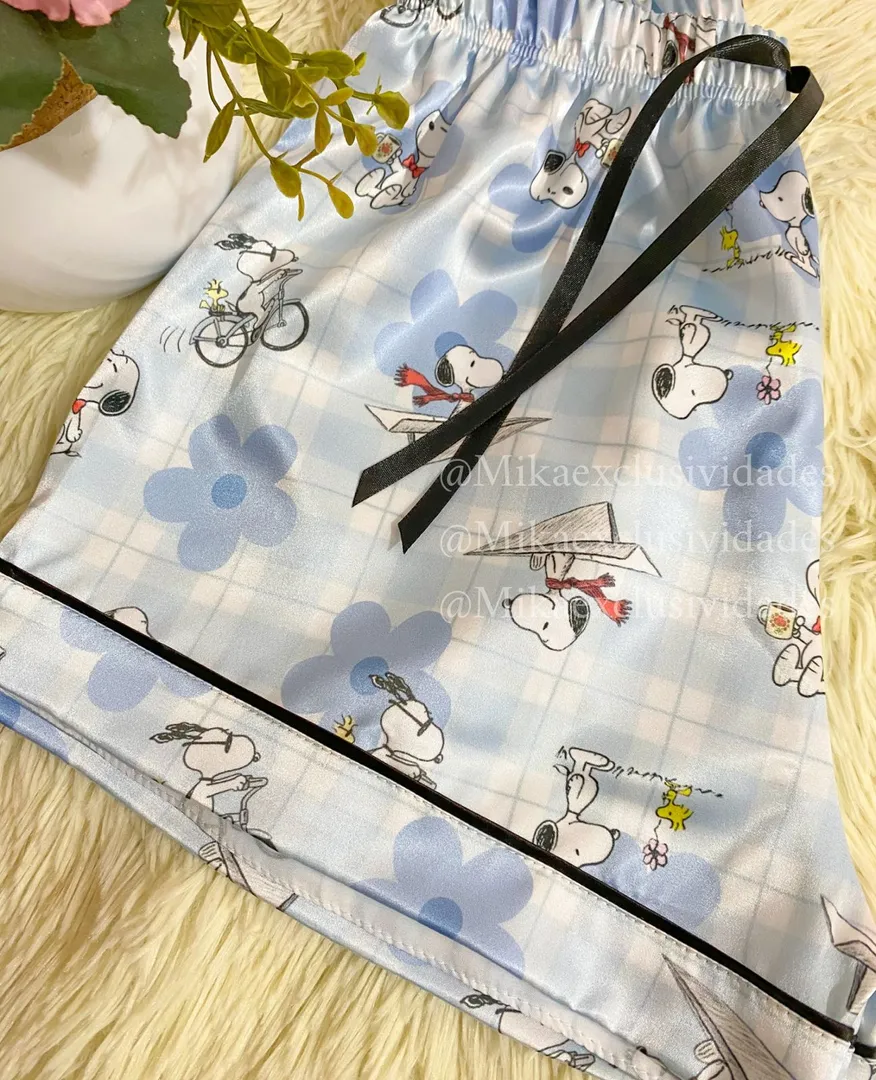 Set "Snoopy Floral" / Seda