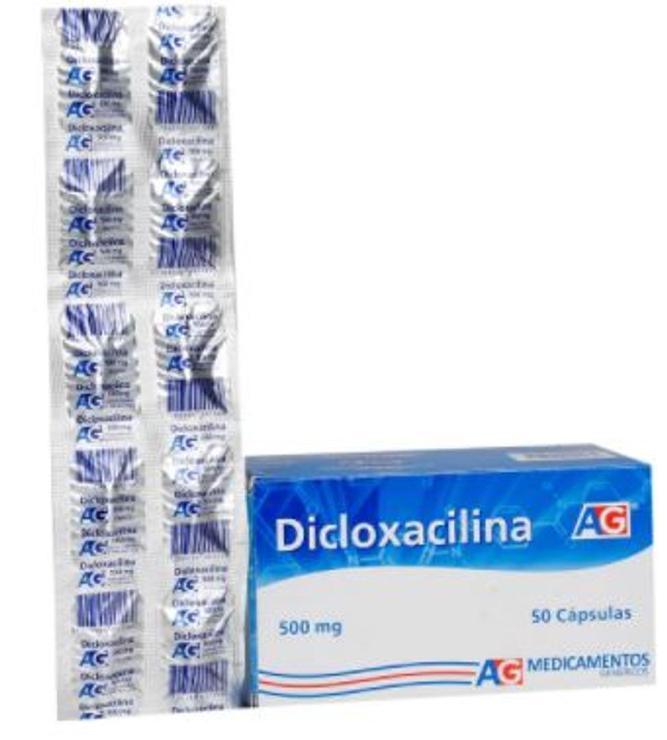 DICLOXACILINA 500MG AM/GEN SOB X 10 CAPS
