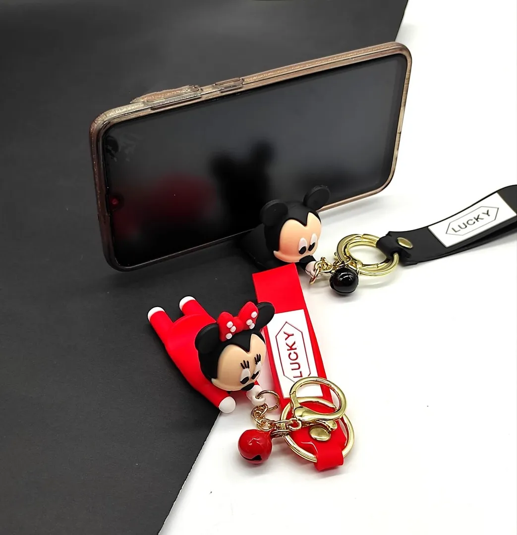 Llaveros Mickey y Minnie 