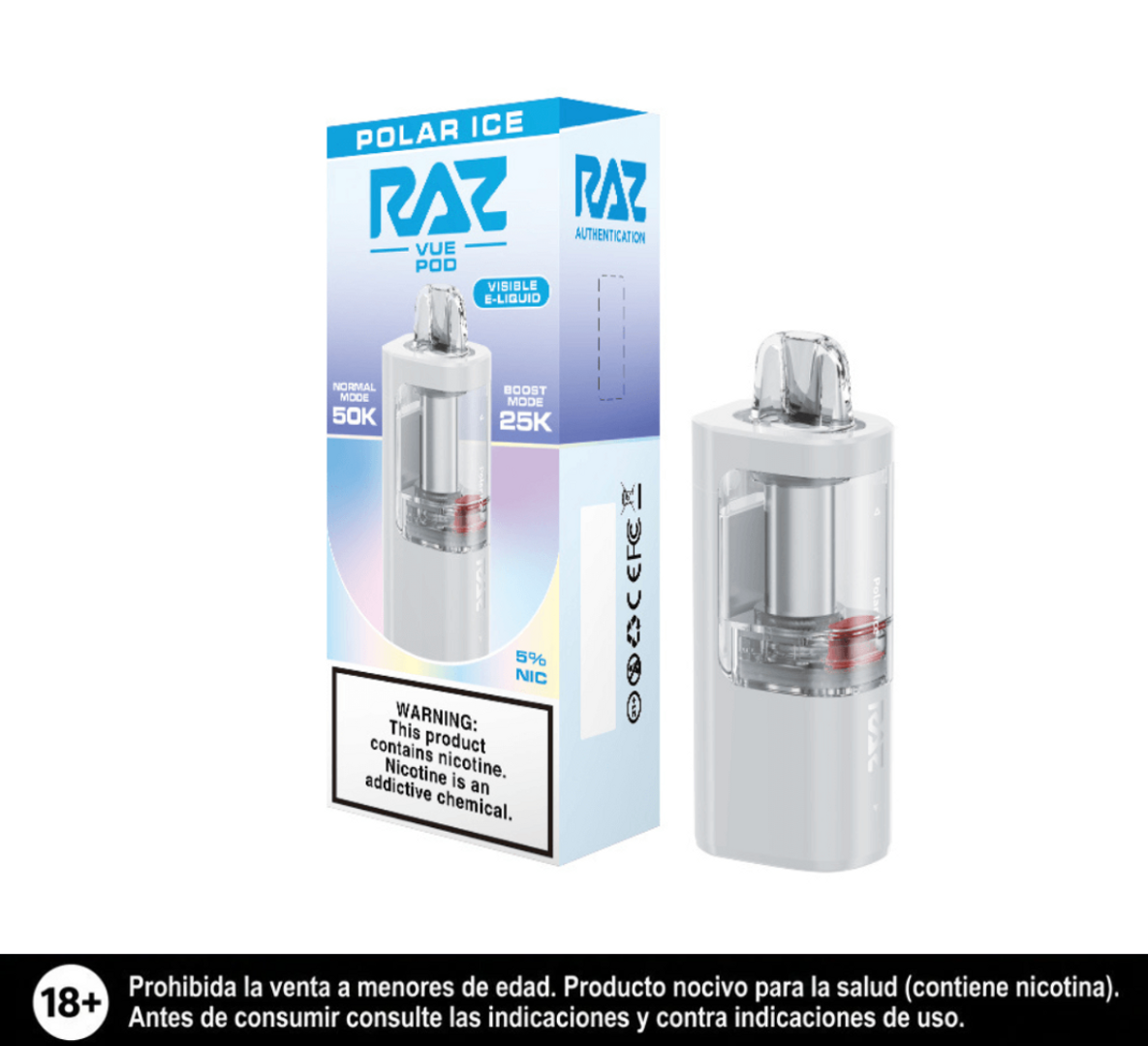 Raz Pod Polar Ice 50.000 Puffs