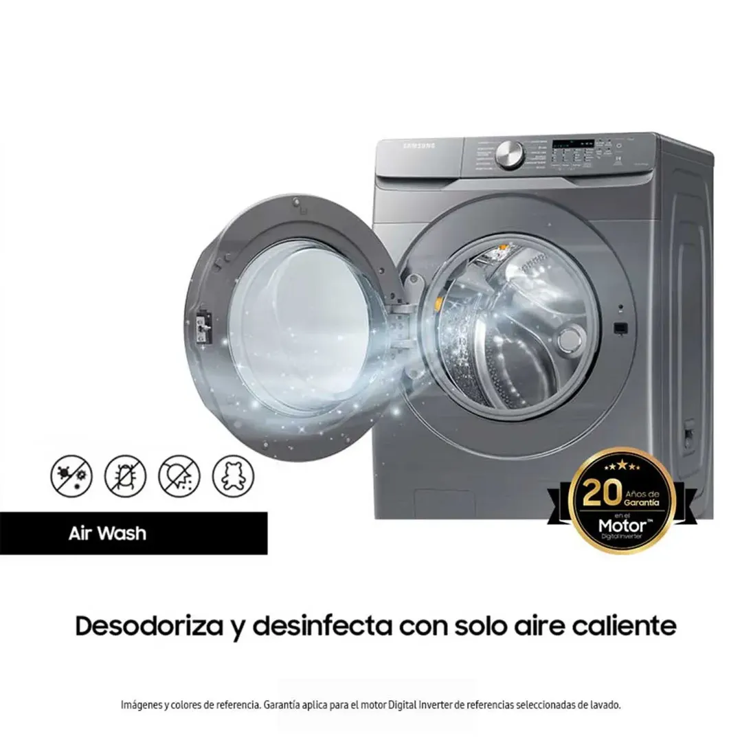 LAV SECADORA FRONTAL SAMSUNG 18 KG - 40 LBS