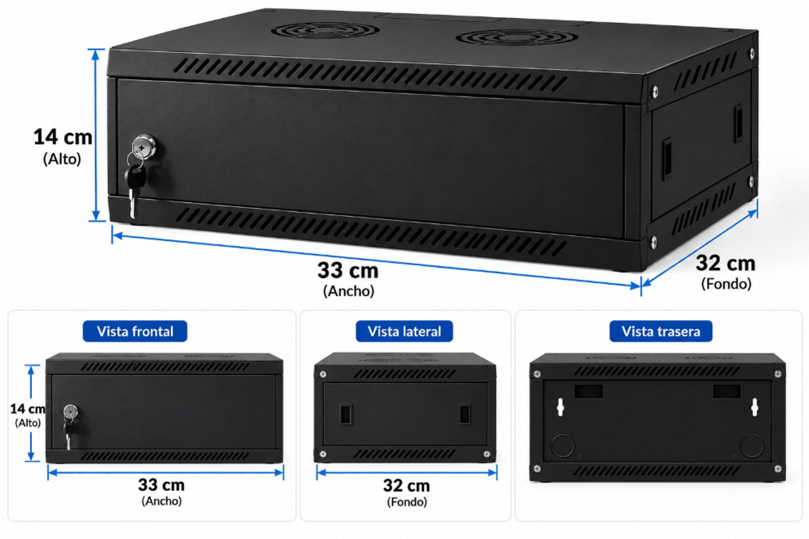 Gabinete dvr