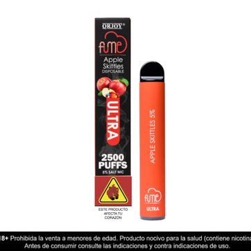 Imagen del producto Fume Ultra Apple Skittles 2.500 Puffs