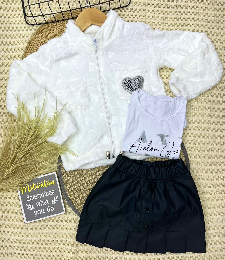 conjunto falda bebita