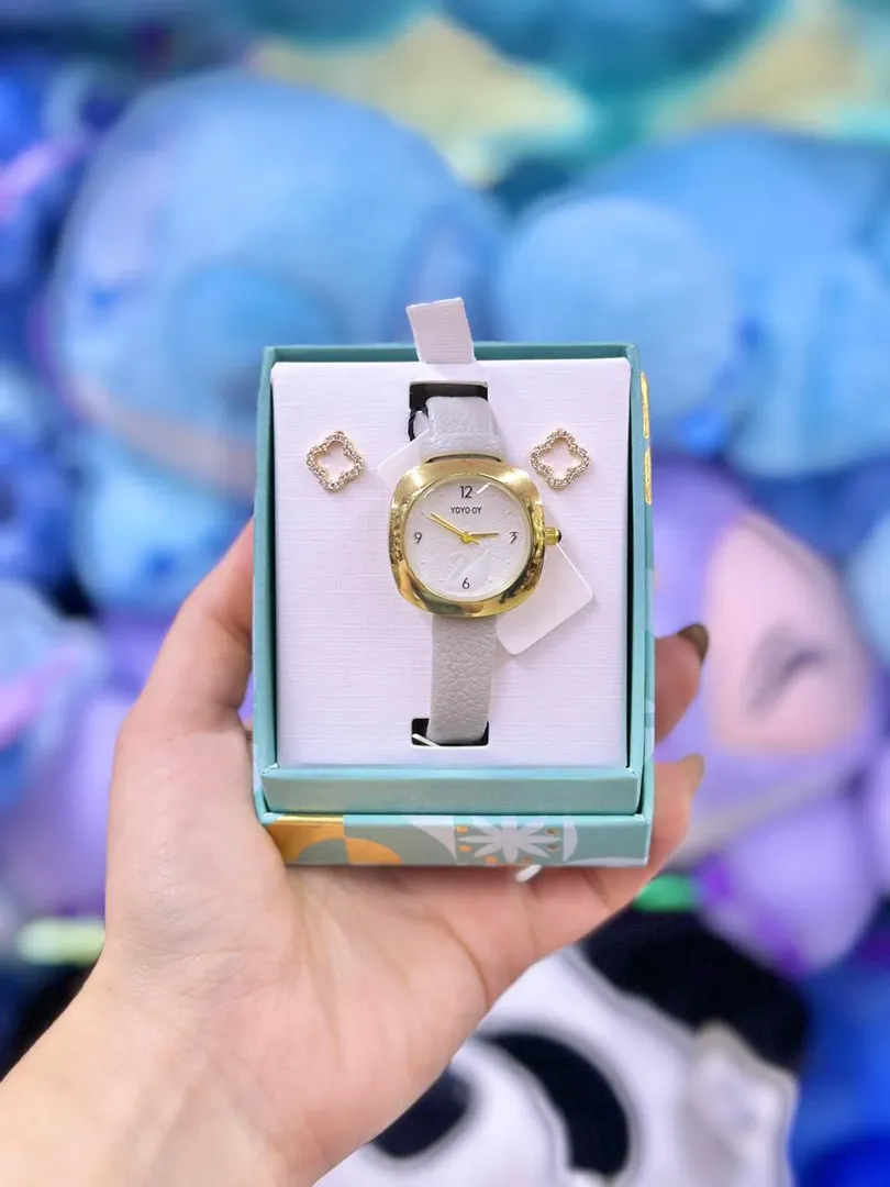 RELOJ ARETES 