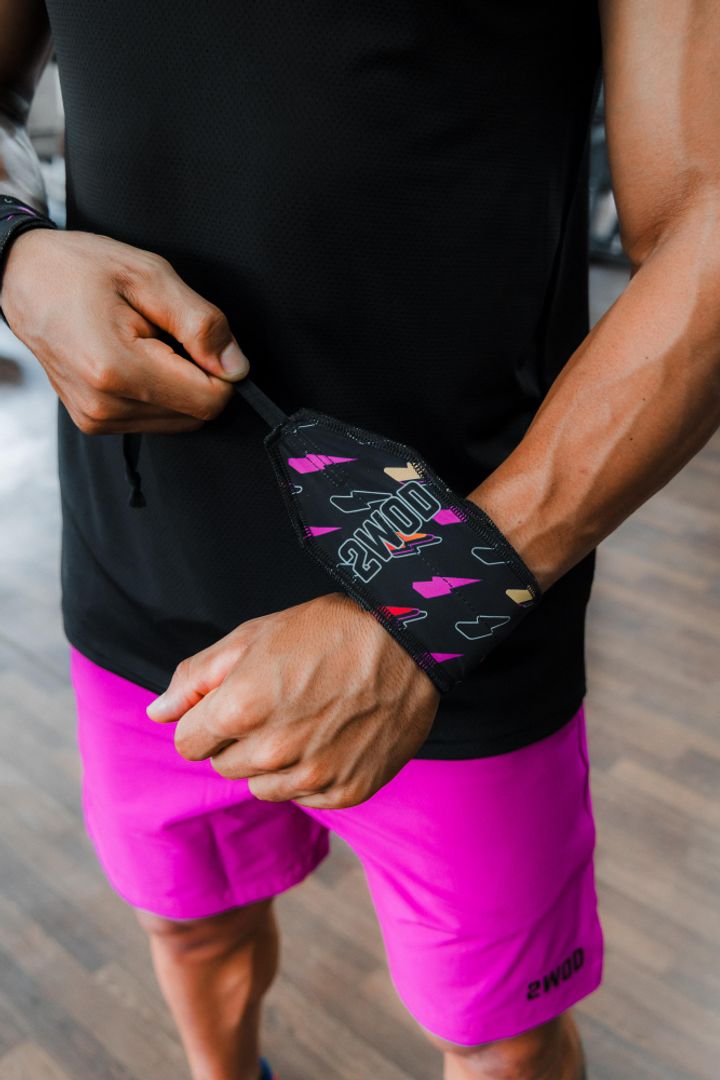 MUÑEQUERAS FIJAS RAYOS COLORES 