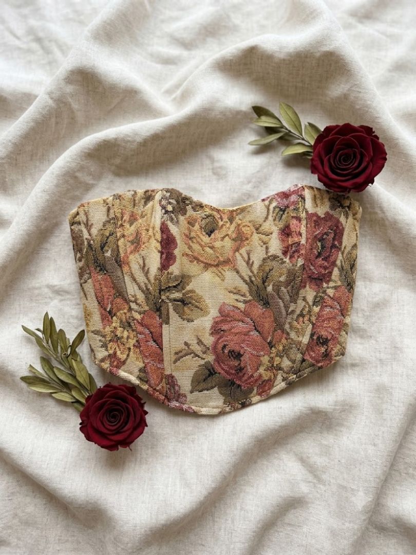 Corset floral (talla S)