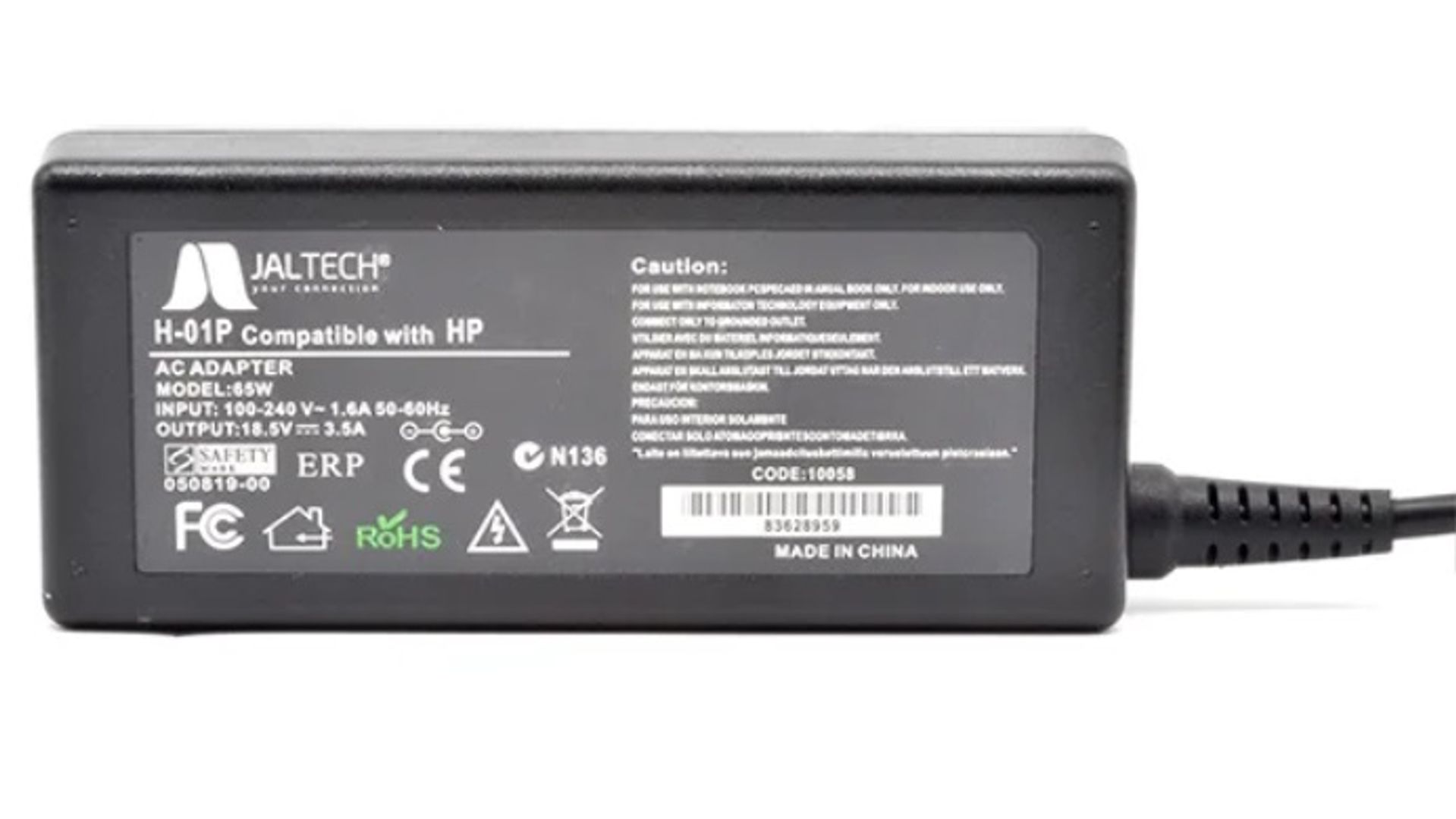 HP Punta amarilla 18.5V 3.5A 