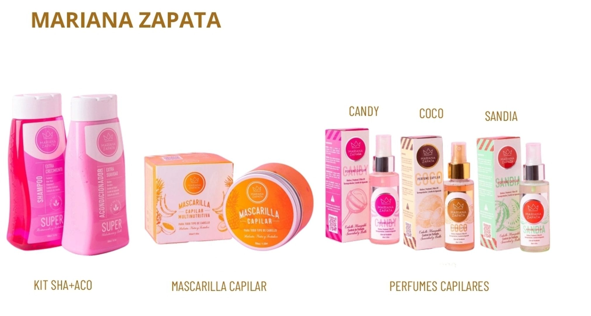 Linea Capilar Mariana zapata