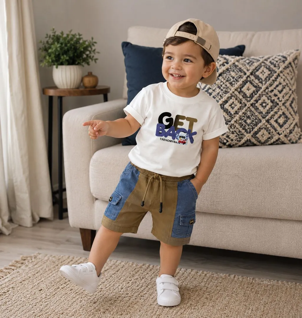 Conjunto bermuda bebito