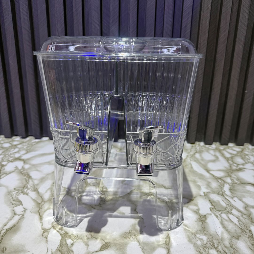 DISPENSADOR DE LÍQUIDO DOBLE 2.5 LITROS CADA DIVICION