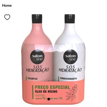 Imagen del producto KIT SALOM LINE SHAMPOO + ACONDICIONADOR 