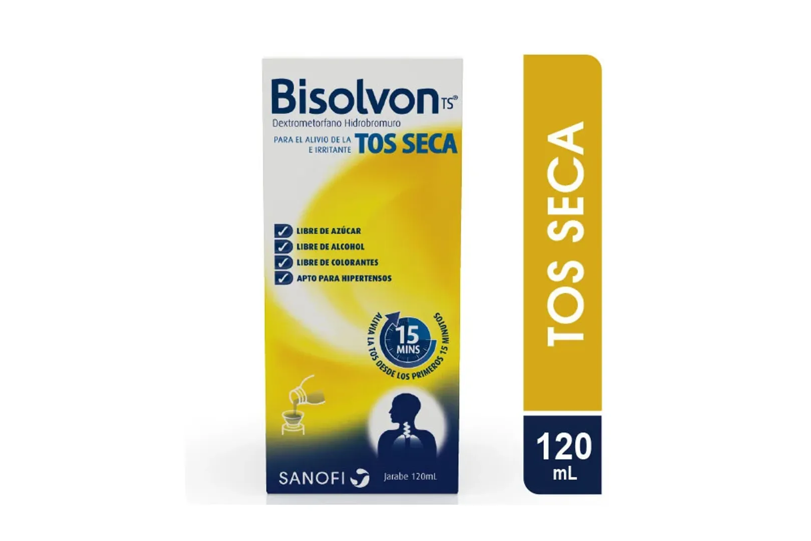 BISOLVON ADULTO TOS SECA JBE X 120 ML