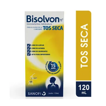 Imagen del producto BISOLVON ADULTO TOS SECA JBE X 120 ML