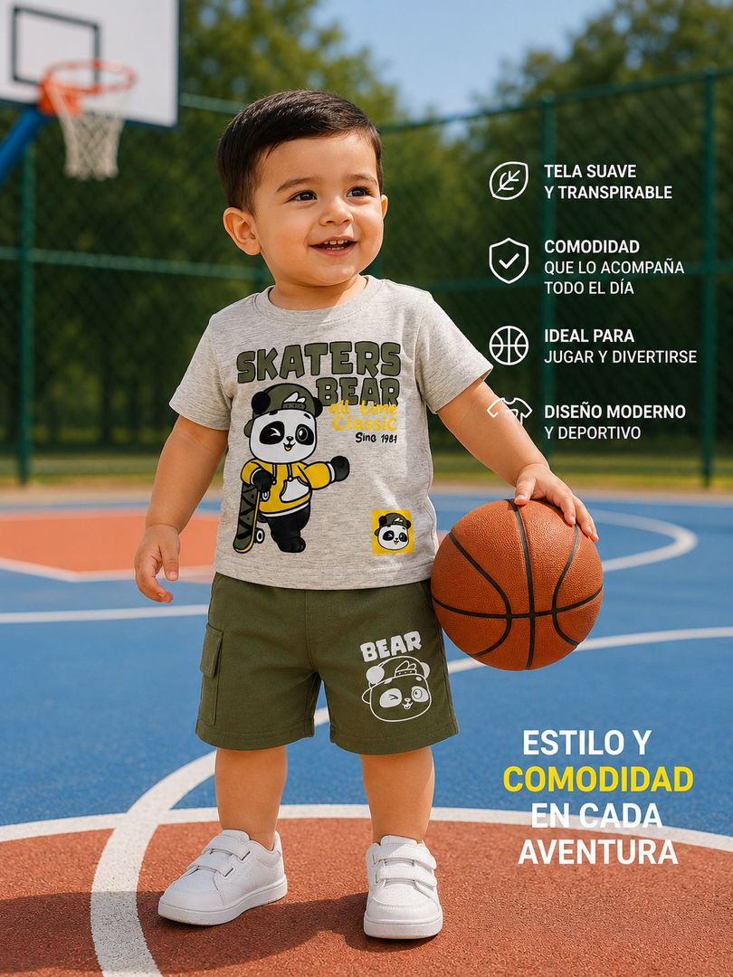 CONJUNTO DEPORTIVO CORTO BEBITO